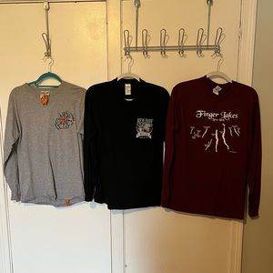 Size medium long sleeve tee shirt bundle